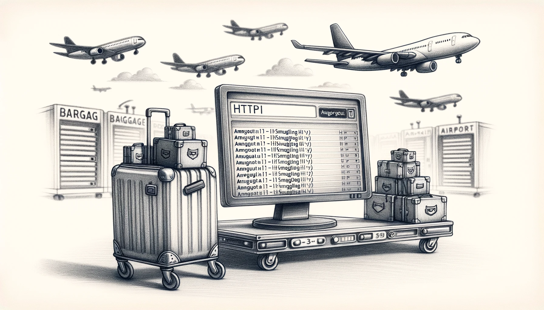 HTTP Smuggling Explained with an Analogy: The Airport Baggage System
